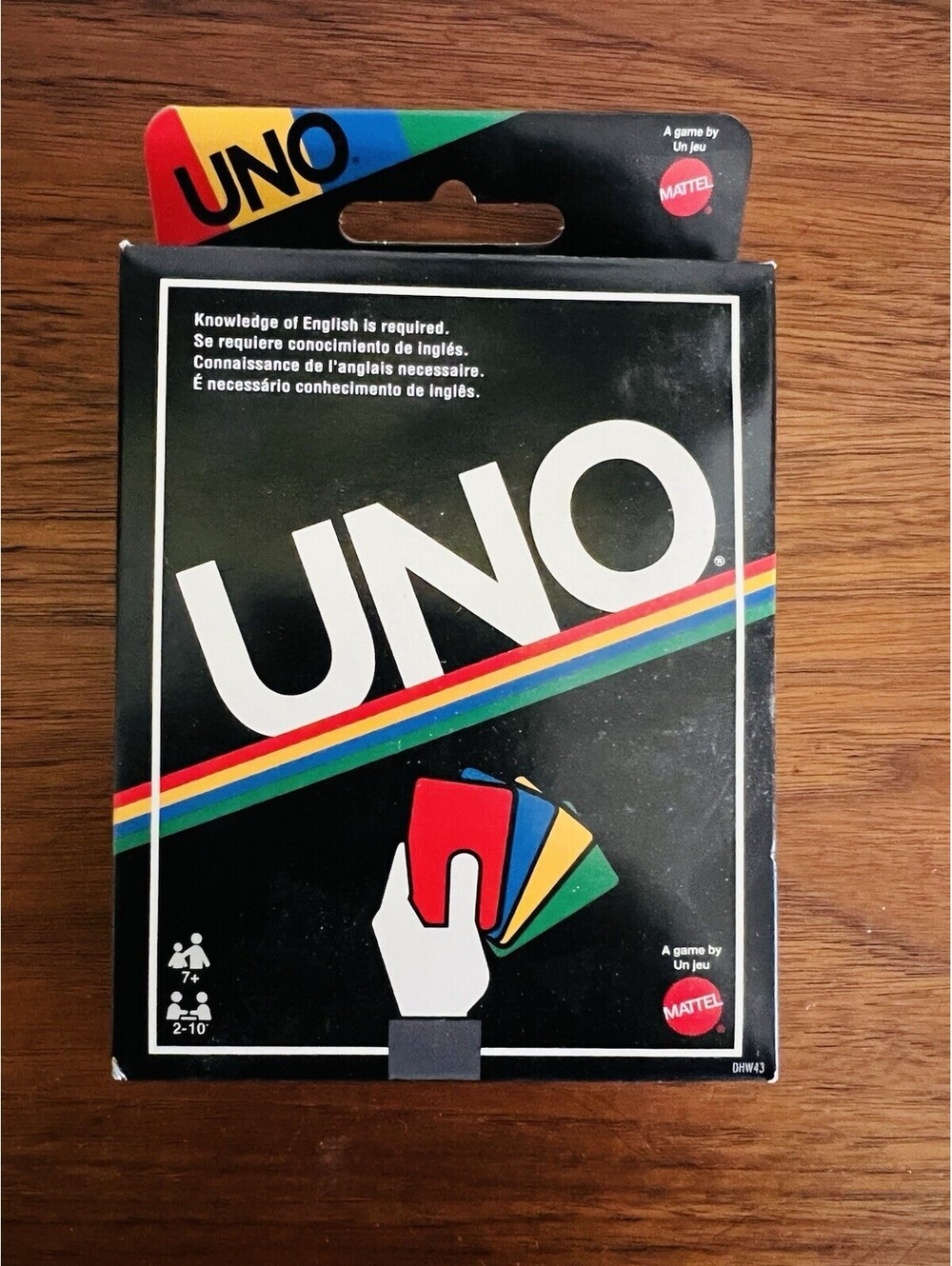 Mattel Uno Card Game (Retro Edition) - DHW43